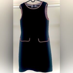 NWOT Brooks Brothers Sleeveless Lanificio Campore Italy Shift Dress - Size 10